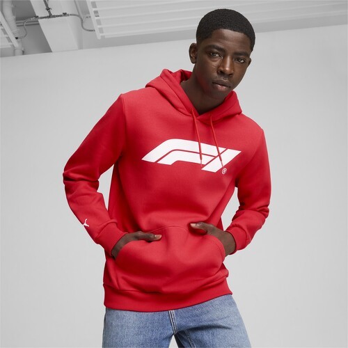 PUMA-Hoodie En Polaire À Logo F1® Ess-3