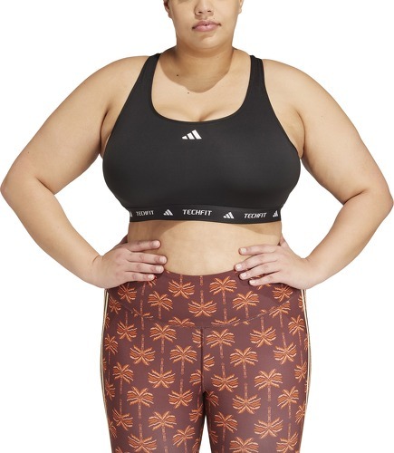 adidas Performance-Brassière Techfit (Grandes tailles)-3