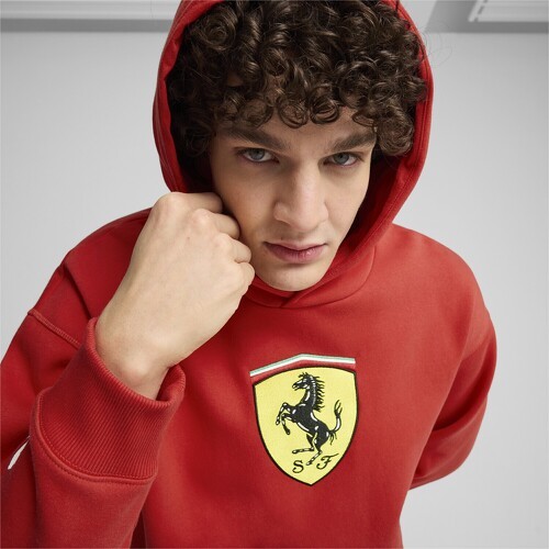 PUMA-Hoodie À Gros Logo Race Scuderia Ferrari-4