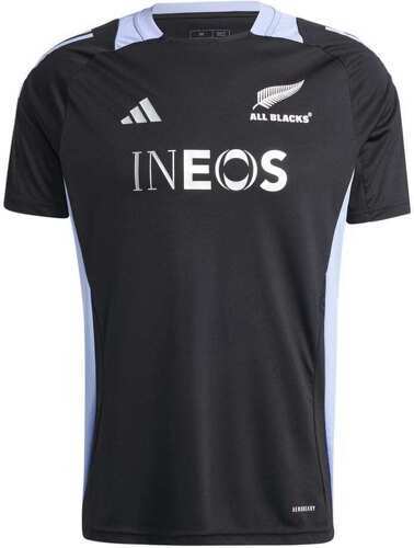 adidas-T-shirt de rugby Adidas AEROREADY All Blacks Noir Adulte-image-1