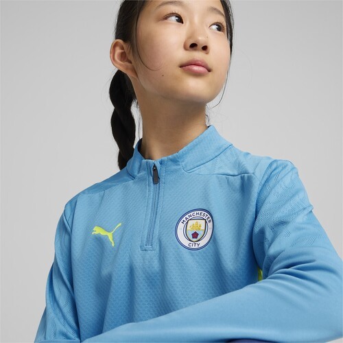 PUMA-Haut D'Entraînement À 1/4 Zip Manchester City-4