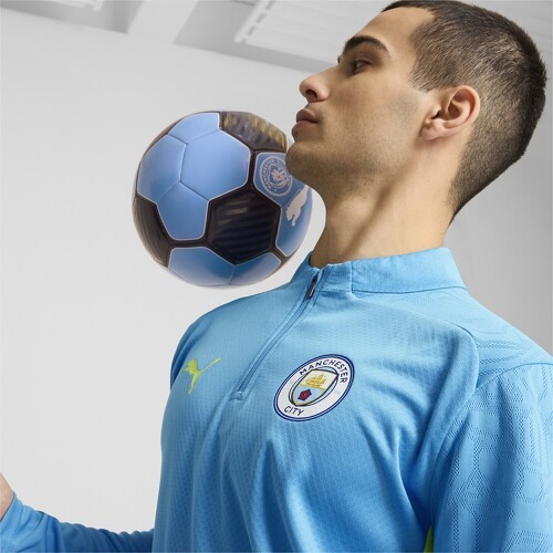 PUMA-Haut D'Entraînement À 1/4 Zip Manchester City-4