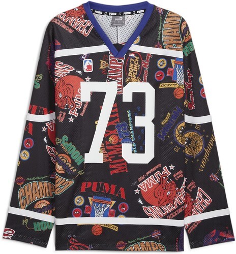 PUMA-Maillot de basketball Bandwagon Homme-image-1