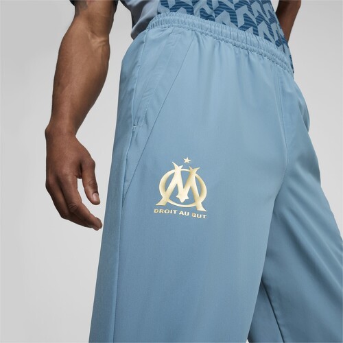 PUMA-Pantalon Tissé D’Avant Match Olympique De Marseille-4