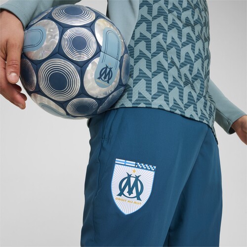 PUMA-Pantalon Tissé D’Avant Match Olympique De Marseille-4