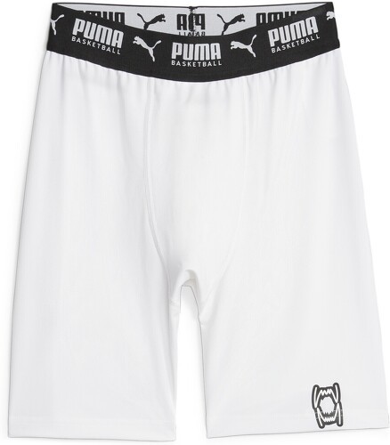 PUMA-Short de basketball Hoops Team Homme-0