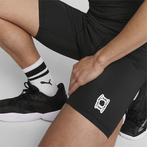 PUMA-Short de basketball Hoops Team Homme-4