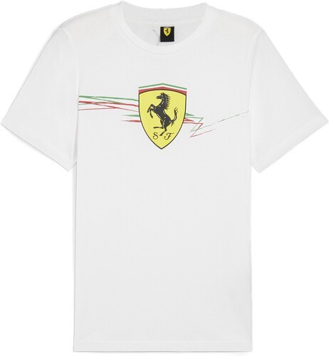 PUMA-T-Shirt À Gros Logo Race Scuderia Ferrari-0