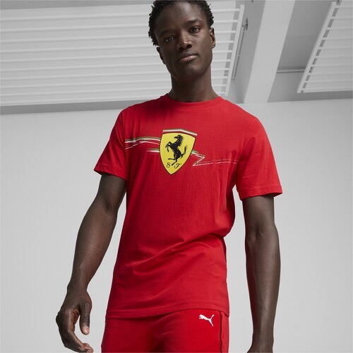 PUMA-T-Shirt À Gros Logo Race Scuderia Ferrari-3