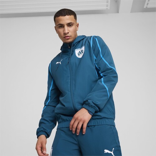 PUMA-Veste Tissée D’Avant Match Olympique De Marseille-3