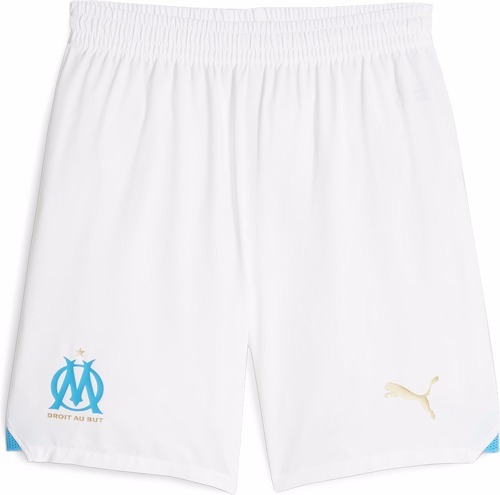 PUMA-OM Short de Foot Blanc Homme Puma 2023/24-image-1