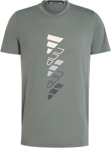 adidas Performance-T-shirt graphique AEROREADY Designed for Training Logo-0