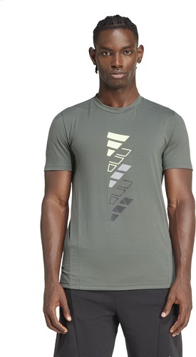 adidas Performance-T-shirt graphique AEROREADY Designed for Training Logo-1