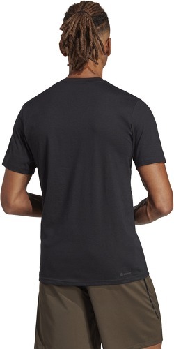 adidas Performance-T-shirt de training avec logo Train Essentials Feelready-4