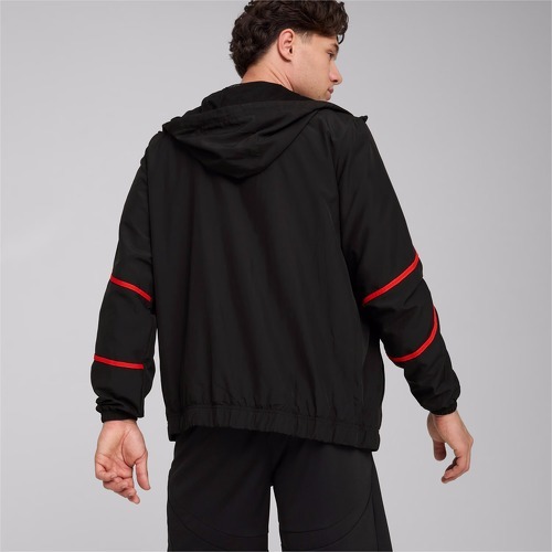 PUMA-Veste Imperméable Prematch Stade Rennais 2024/25-4