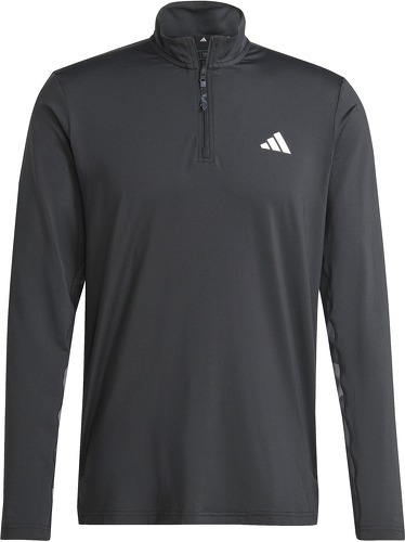 adidas-Haut d'entraînement 1/4 zip manches longues adidas Essentials-image-1