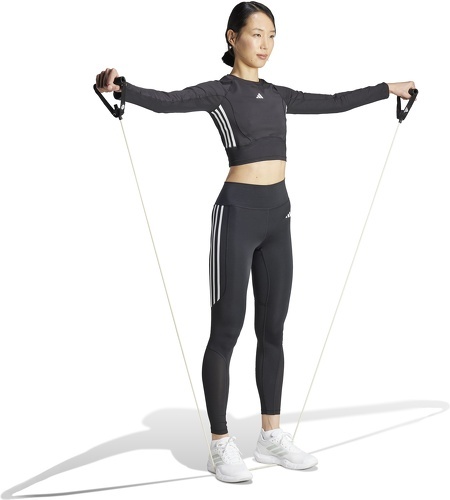 adidas Performance-Legging long avec poche de rangement Optime Essentials-2