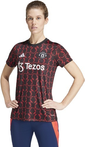 adidas Performance-Maillot Prematch femme Manchester United 2024/25-1