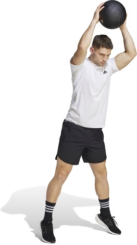 adidas Performance-T-shirt de training stretch Train Essentials-2