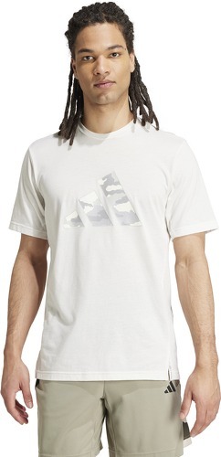 adidas Performance-T-shirt à logo graphique Train Essentials Camo-1