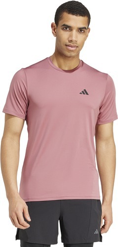 adidas Performance-T-shirt de training stretch Train Essentials-1