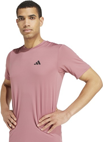 adidas Performance-T-shirt de training stretch Train Essentials-4