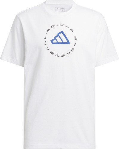 adidas-T-shirt adidas Hoops Emblem Graphic-0