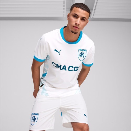 PUMA-Maillot Domicile Authentique Om 2024/2025-2