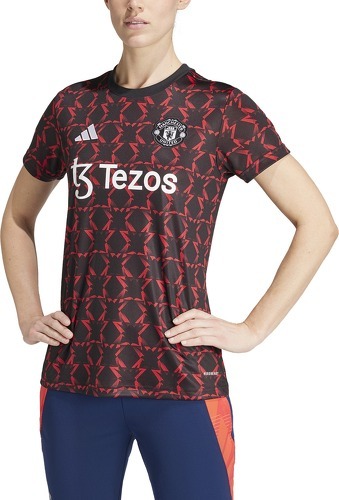 adidas Performance-Maillot Prematch femme Manchester United 2024/25-3