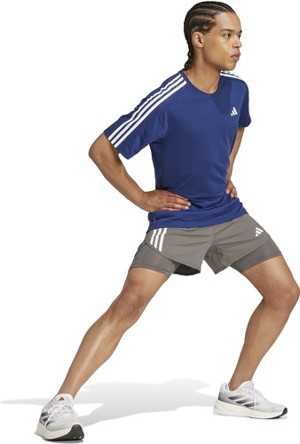 adidas-Short 2 en 1 adidas Own The Run 3-Stripes-2