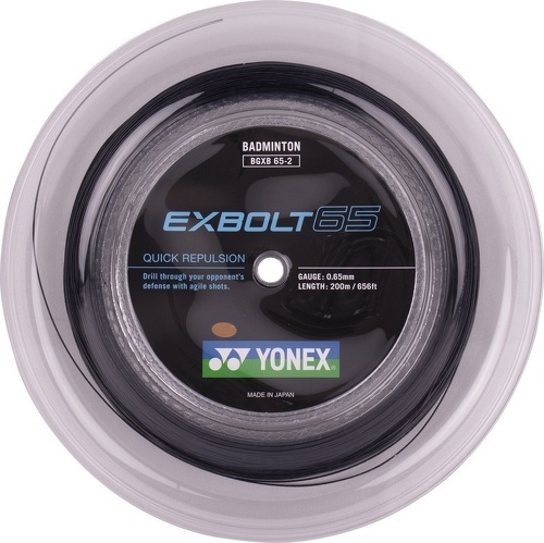 YONEX-Cordage De Badminton Yonex Exbolt 65 (Contrôle) Rouleau De 200M-0