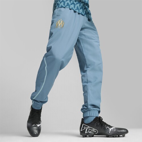 PUMA-Pantalon Tissé D’Avant Match Olympique De Marseille-3