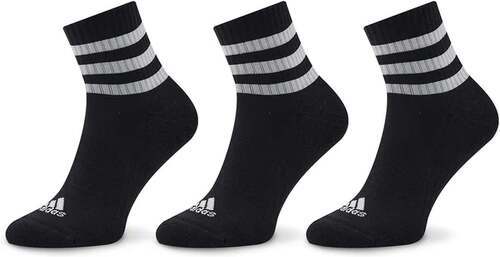 adidas Performance-Chaussettes moletonnées mi-montantes à 3 bandes Sportswear (3 paires)-1