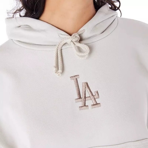 NEW ERA-Sweat à Capuche MLB Los Angeles Dodgers New Era Lifestyle Crop pour femme-3