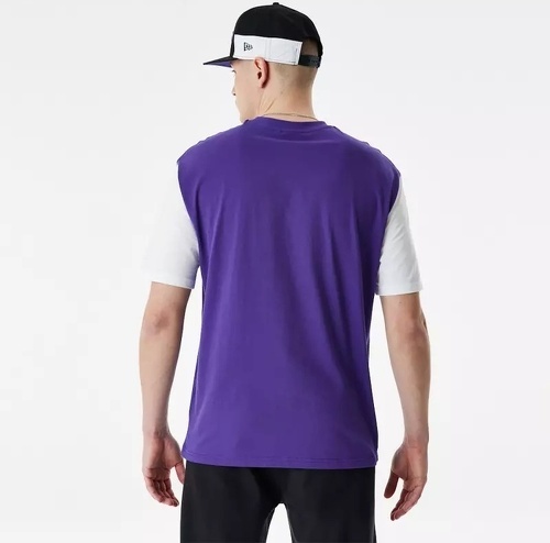 NEW ERA-T Shirt Nba Los Angeles Lakers New Era Colour Block Oversize-1