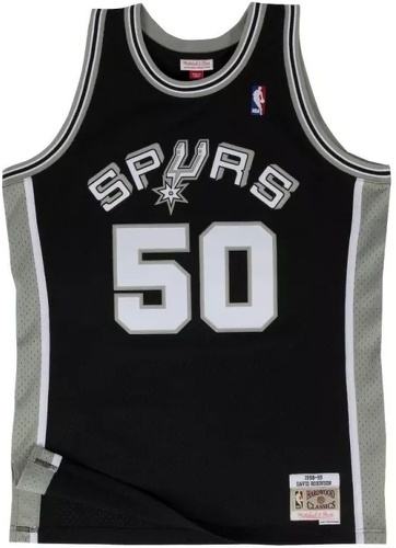 Mitchell & Ness-Maillot NBA swingman David Robinson San Antonio Spurs 1998-99 Hardwood Classics Mitchell & ness noir-image-1