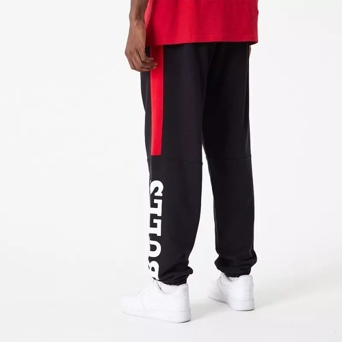 NEW ERA-Pantalon NBA Chicago Bulls New Era Colour Block Jogger Noir-2