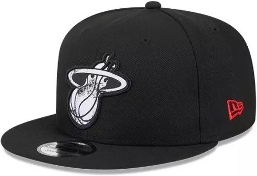 NEW ERA-Casquette NBA Miami Heat New Era 23 9Fifty Noir-0