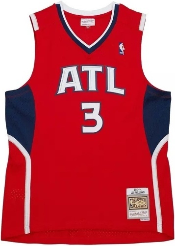 Mitchell & Ness-Maillot Nba Lou Williams Atlanta Hawks 2013 14 Mitchell & Ness Hardwood Classic-0