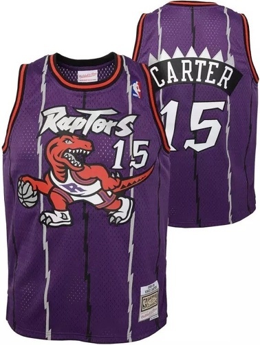 Mitchell & Ness-Maillot NBA Vince Carter Toronto Raptors 1998-99 Mitchell & ness Hardwood Classic Violet Pour Bébé-0