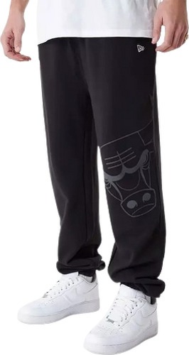 NEW ERA-Pantalon NBA Chicago Bulls New Era Logo Jogger Noir-0