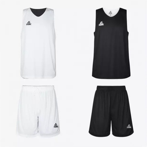 Peak-Maillot Reversible Peak Noir / Blanc pour Enfant-0