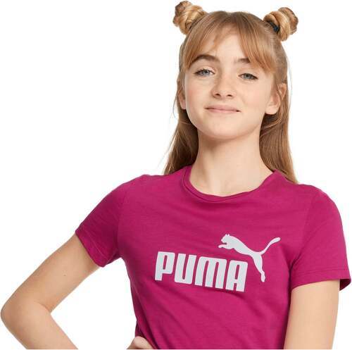 PUMA-Puma Ess Logo G - T-shirt-4