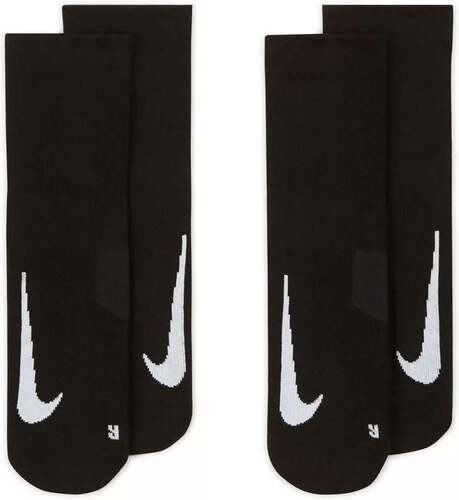 NIKE-Multiplier 2 Pack Ankle Sock-2