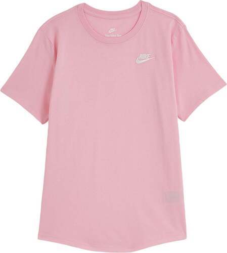 NIKE-T-shirt Nike Sportswear Club Essentials Femmes rose-4