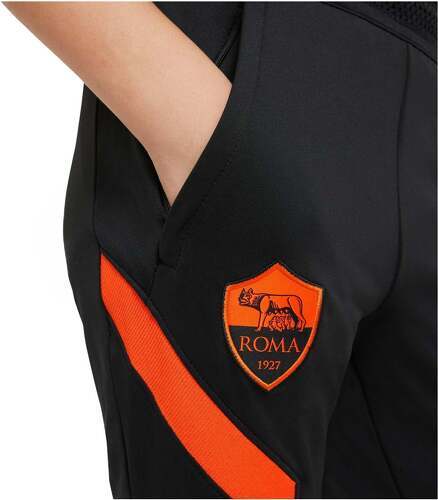 NIKE-Pantalon Entraînement AS Roma Strike Noir Junior-3