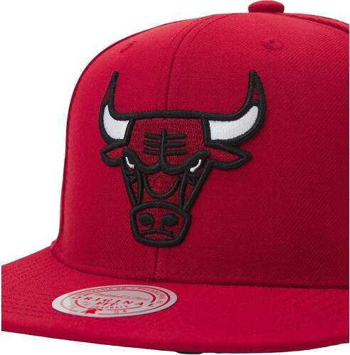 Mitchell & Ness-Mitchell & Ness Snapback Cap - SIDEPATCH Chicago Bulls-3