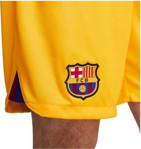 NIKE-Short Barça 4th 2023 Jaune-4