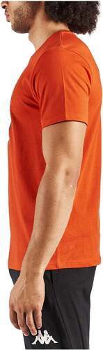 KAPPA-T-Shirt Orange/Tomate Homme Kappa Tiscout-3