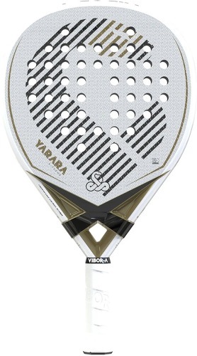 Vibor-A-Raquette de padel YARARA XTREME FIBER WHITE-image-1